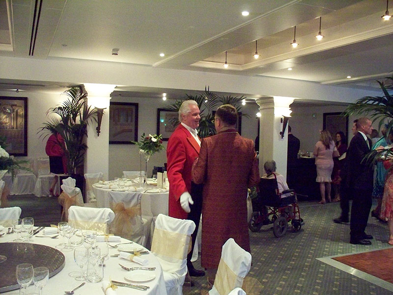 Toastmaster and Best Man at Indian Wedding